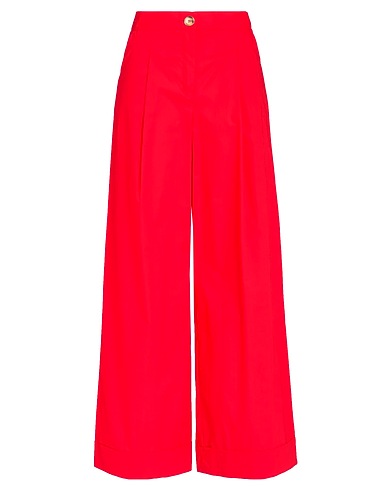 IMPERIAL Casual pants Red 100% Cotton