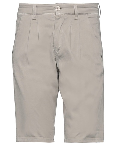 EREDI DEL DUCA Shorts & Bermuda Khaki 97% Cotton, 3% Elastane