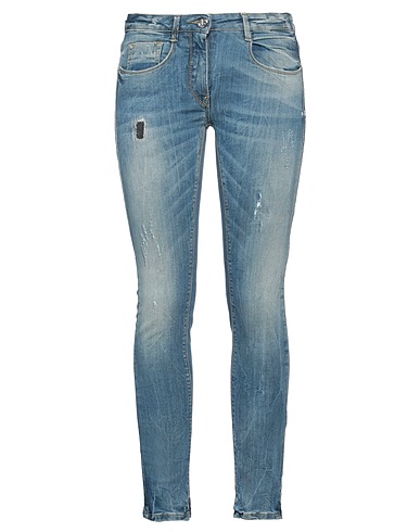 RELISH Denim pants Blue 98% Cotton, 2% Elastane