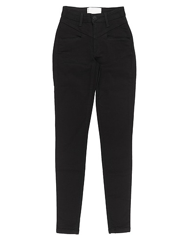 ONE TEASPOON Denim trousers Black 43% Viscose, 33% Cotton, 17% Lyocell, 5% Polyester, 2% Elastane