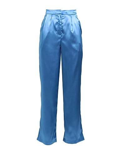 VILA Casual trouser Azure 100% Polyester