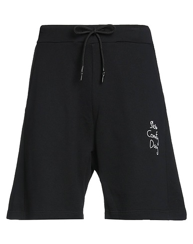 SLOW COMFY DAY Shorts & Bermudas Schwarz 100% Baumwolle