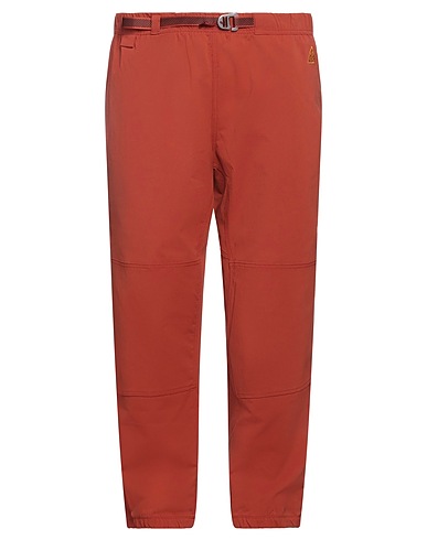 NIKE Casual trouser ACG Brick red 96% Nylon, 4% Elastane