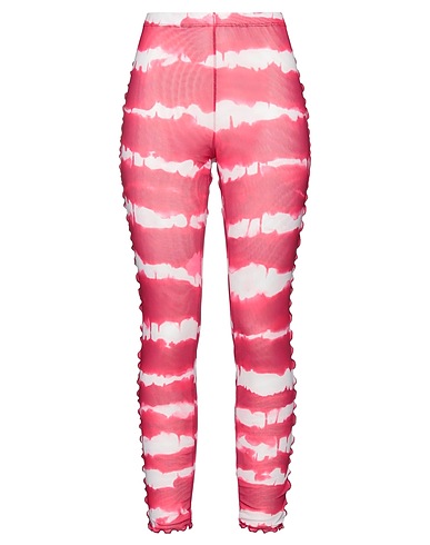 LOVE MOSCHINO Leggings Fuchsia 93% Polyester, 7% Elastane