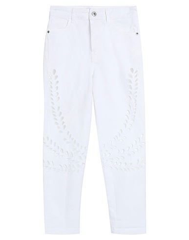 BERNA Pantaloni jeans Bianco 97% Cotone, 3% Elastan