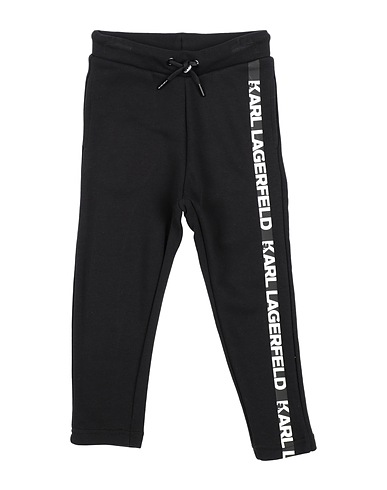 KARL LAGERFELD Casual pants Black 87% Cotton, 13% Polyester