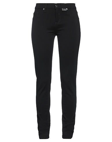 DIRK BIKKEMBERGS Casual pants Black 71% Viscose, 24% Polyamide, 5% Elastane
