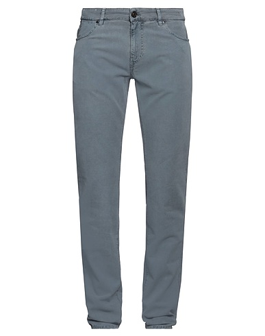 PT Torino Casual trouser Slate blue 54% Cotton, 43% Lyocell, 3% Elastane