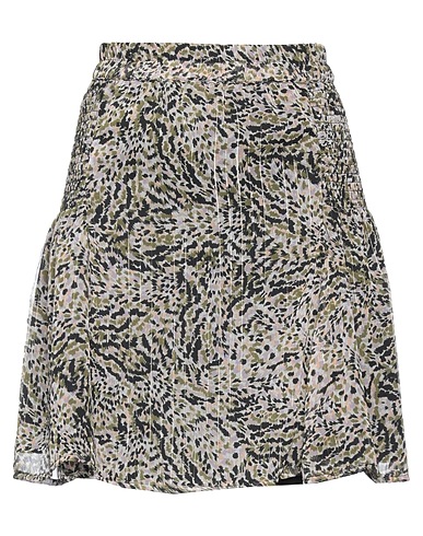 GARCIA Mini skirt Black 100% Recycled polyester