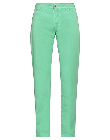 JACOB COHЁN 5-pocket Green 98% Cotton, 2% Elastane