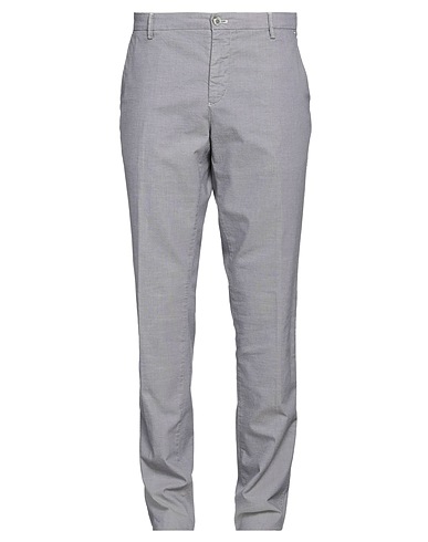 MASON'S Casual trouser Navy blue 97% Cotton, 3% Elastane