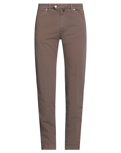 JACOB COHЁN Casual pants Brown 100% Cotton