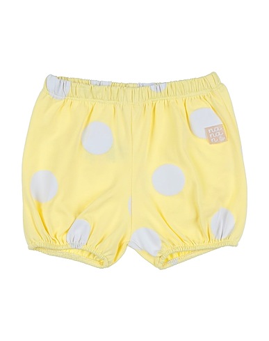 NANÁN Shorts & Bermuda Yellow 95% Cotton, 5% Elastane