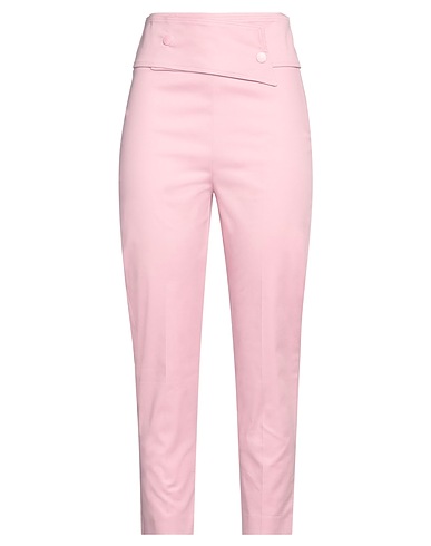 ANNARITA N Casual pants Pink 97% Polyester, 3% Elastane