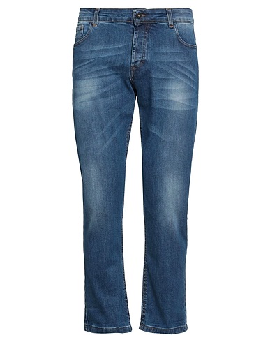 STILOSOPHY Denim pants Blue 98% Cotton, 2% Elastane