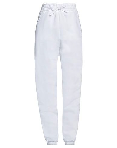 MISS CASHMERE Pantalone Bianco 100% Cotone