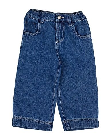 PETIT BATEAU Denim trousers Blue 100% Organic cotton
