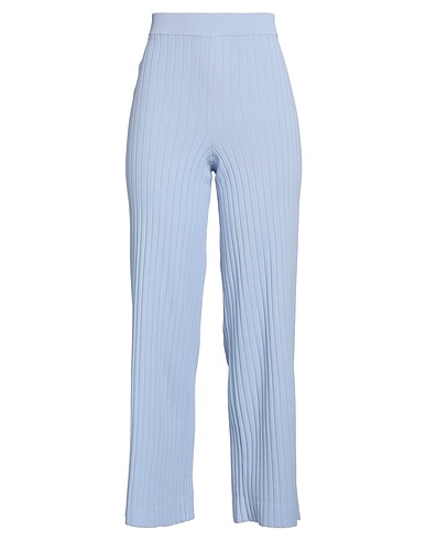 PROENZA SCHOULER PSWL Casual trouser Sky blue 82% Viscose, 18% Polyester