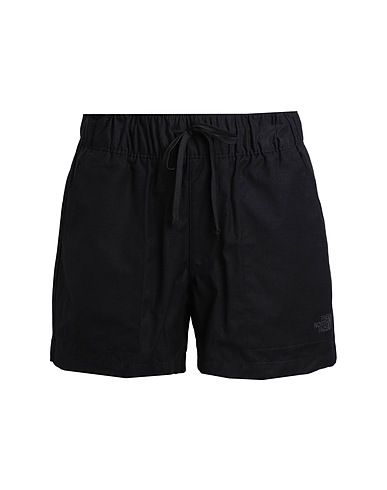 THE NORTH FACE Shorts & Bermuda W RIPSTOP COTTON SHORT
 Black 100% Cotton