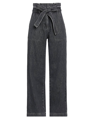 KARL LAGERFELD Denim trousers Black 100% Cotton