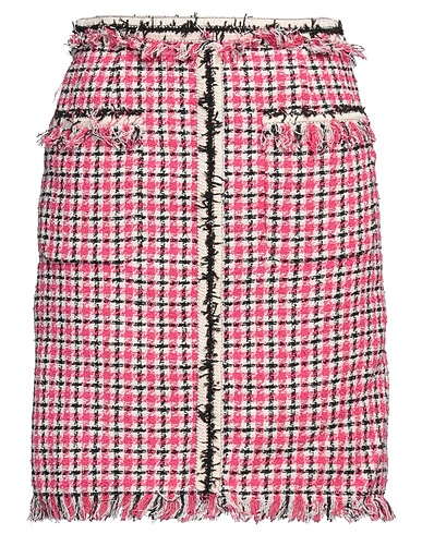 MSGM Mini skirt Fuchsia 62% Cotton, 34% Polyester, 4% Other Fibres