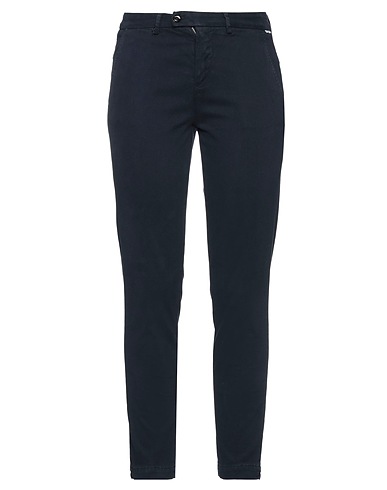 ROŸ ROGER'S Casual pants Midnight blue 97% Cotton, 3% Elastane