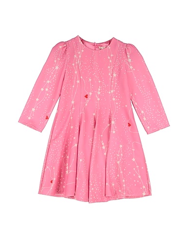 ELISABETTA FRANCHI Dress Pink 96% Polyester, 4% Elastane