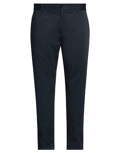 LIU •JO MAN Casual trouser Midnight blue 97% Cotton, 3% Elastane