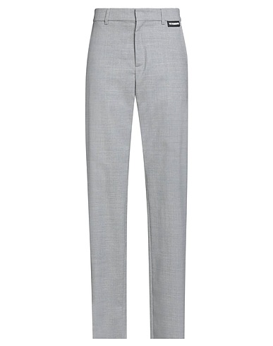 VETEMENTS Casual trouser Grey 98% Virgin Wool, 2% Elastane