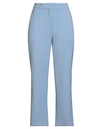 ROCHAS Casual pants Sky blue 54% Acetate, 46% Viscose