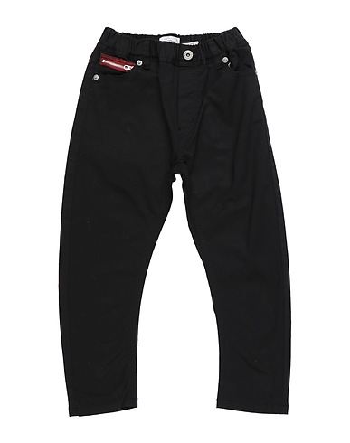 ARCH&LINE Casual trouser Black 95% Cotton, 5% Polyurethane