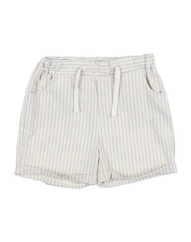 LIL' ATELIER Shorts & Bermuda Beige 100% Cotton
