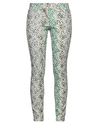 ERMANNO SCERVINO Casual pants Green 51% Cotton, 49% Polyamide