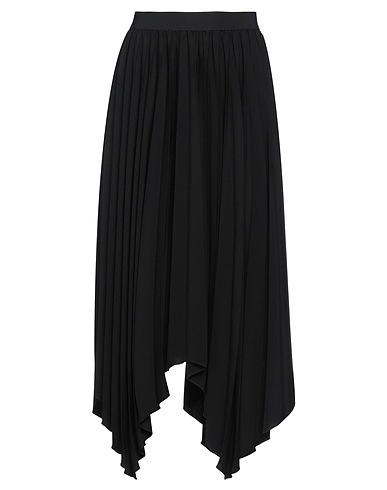 ISABEL MARANT Midi skirt Black 68% Acetate, 32% Silk