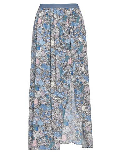 ZADIG&VOLTAIRE Long skirt Slate blue 100% Viscose