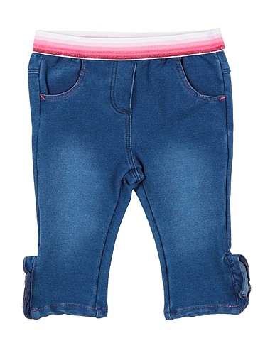 CHICCO Denim trousers Blue 80% Cotton, 16% Polyester, 4% Elastane