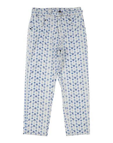 SIMPLE KIDS Casual trouser White 100% Cotton