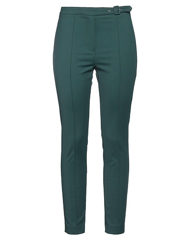 KATIA GIANNINI Pantalone Verde scuro 48% Cotone, 48% Poliestere, 4% Elastan