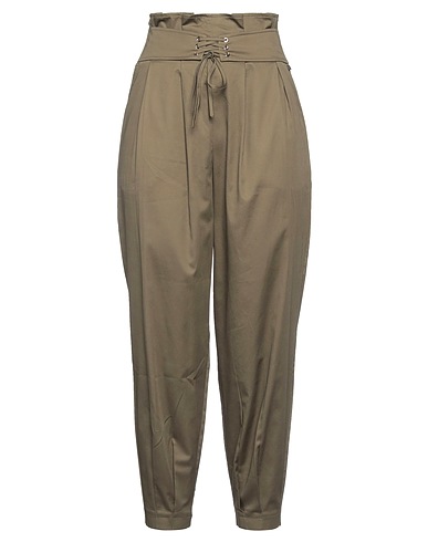 KOCCA Casual trouser Military green 100% Cotton