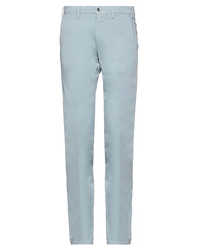 MASON'S Casual trouser EM'S Light blue 96% Cotton, 4% Elastane