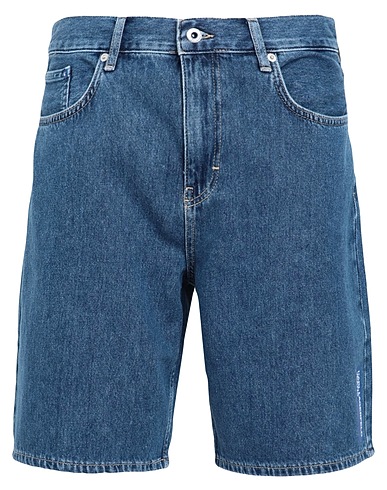 KARL LAGERFELD JEANS Denim shorts Blue 100% Organic cotton