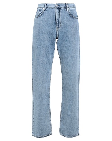 KARL LAGERFELD JEANS Denim trousers Blue 99% Organic cotton, 1% Elastane