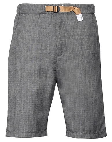 WHITE SAND Shorts & Bermuda Grey 72% Polyester, 28% Viscose