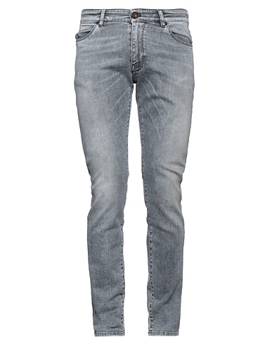 PT Torino Denim trousers Grey 81% Cotton, 11% Lyocell, 6% Elastomultiester, 2% Elastane