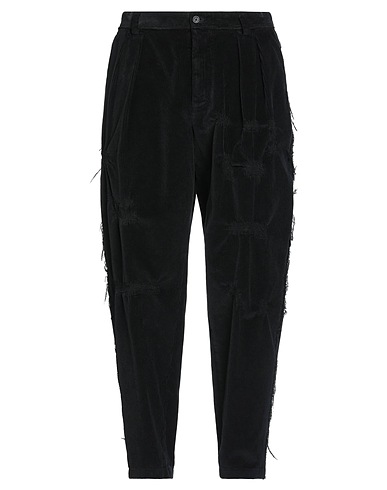 DOLCE&GABBANA Casual trouser Black 100% Cotton