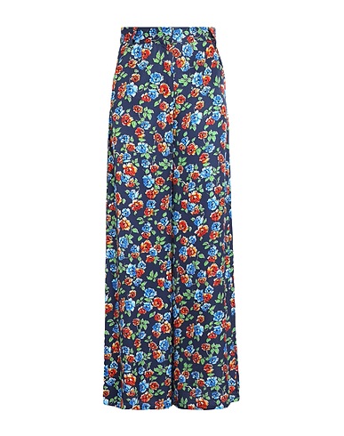 MAX&Co. x DURO OLOWU Casual trouser Navy blue 100% Viscose