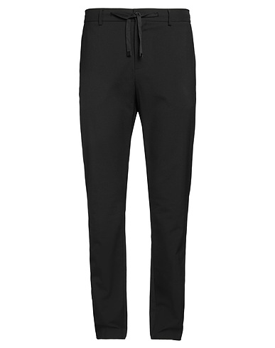 BRIAN DALES Casual pants Black 91% Polyamide, 9% Elastane