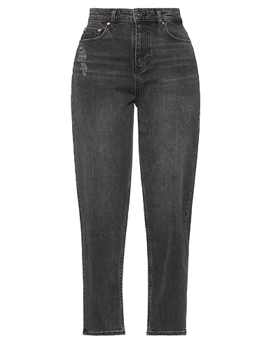 AG JEANS Denim pants Charcoal 99% Organic cotton, 1% Elastane