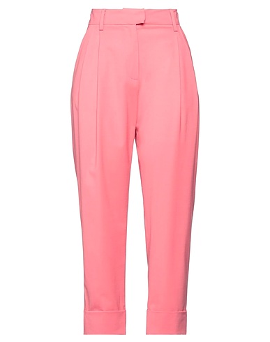 NIŪ Casual pants Salmon pink 53% Polyester, 43% Virgin Wool, 4% Elastane