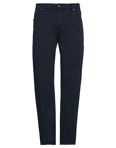 MP MASSIMO PIOMBO 5-pocket Midnight blue 99% Cotton, 1% Elastane